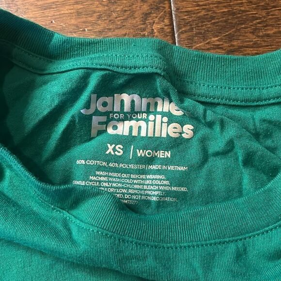 Jammies for Families Women Plaid Christmas Tree Pajama Set, size XS - Picture 3 of 4